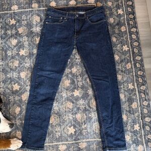 Levi's Men’s Dark Blue 512 Slim Taper Jeans